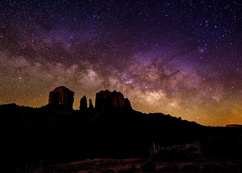 A nighttime stargazing tour in Oak Creek Arizona, from Sedona