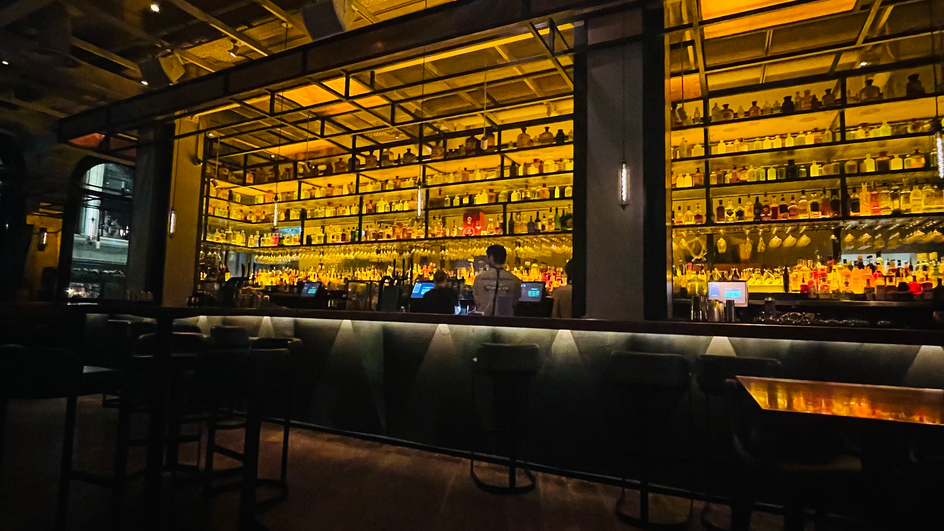 Bar at The Alchemist, Cardiff