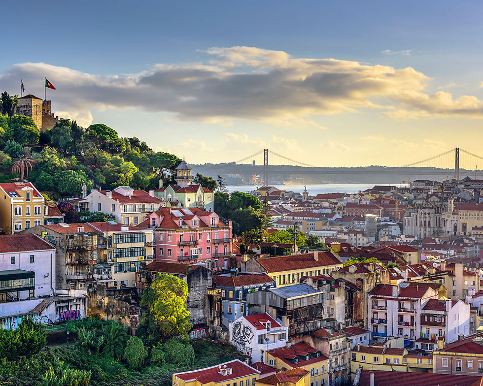 Lisbon, Portugal City Skyline by Sean Pavone from Getty Images Pro