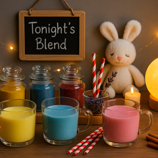Colorful Bedtime Drinks for Kids & Grownups: How to Make Pink, Blue & Golden Milk at Home