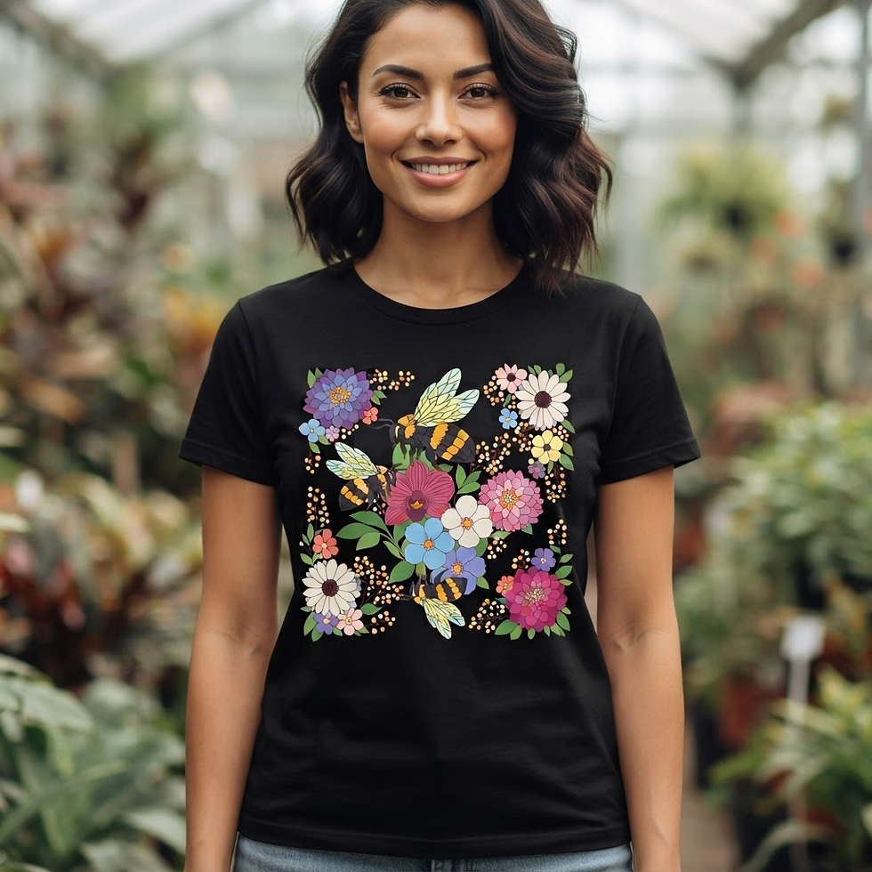 Thumbnail: Playera Petalos que Florecen con Alas:  Miriam Cuahquentzi Salado
