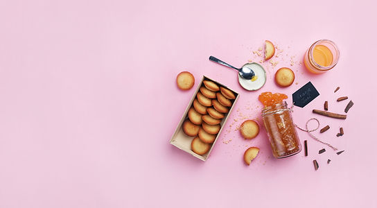 Orange Jam and Cookies