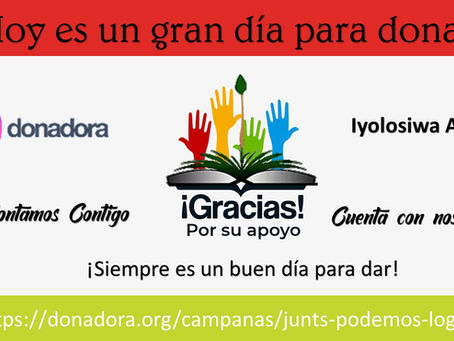 Agradecimientos por #UnDiaParaDar
