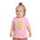 Thumbnail: Toddler wears a pink t-shirt with a green monster design and text. My Site 1