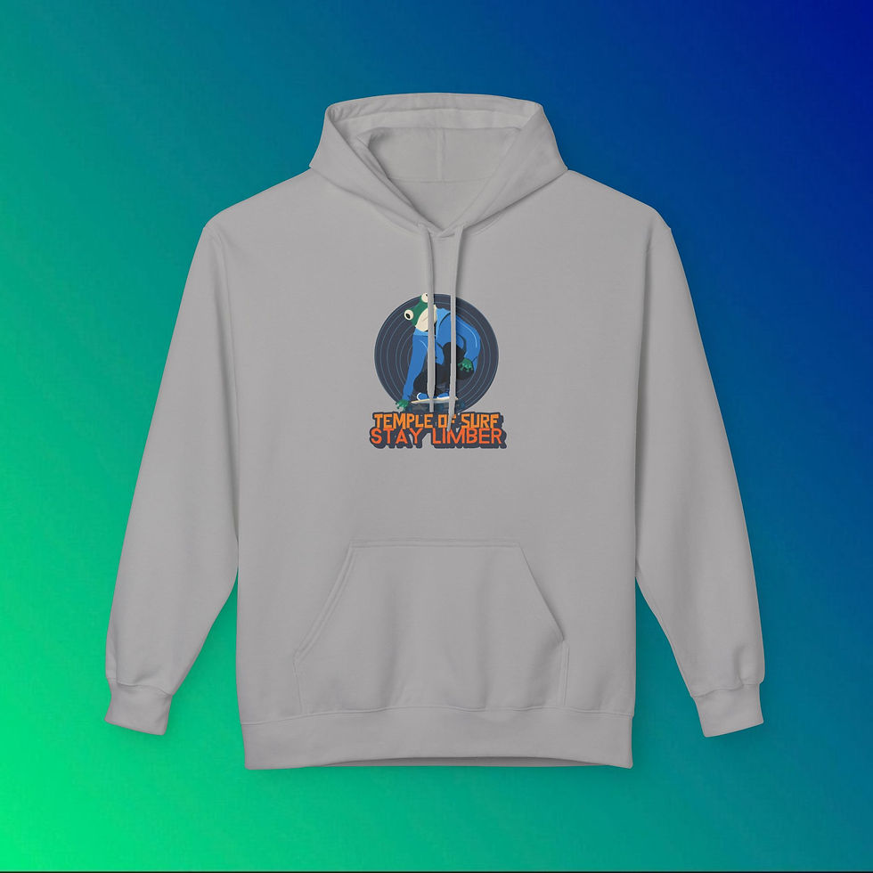 Thumbnail: Grey hoodie with printed text and illustration, Love Art Music For music lovers My Site 1