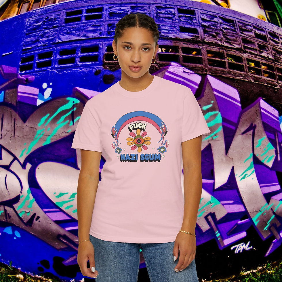 Thumbnail: Young woman wearing a pink t-shirt with 