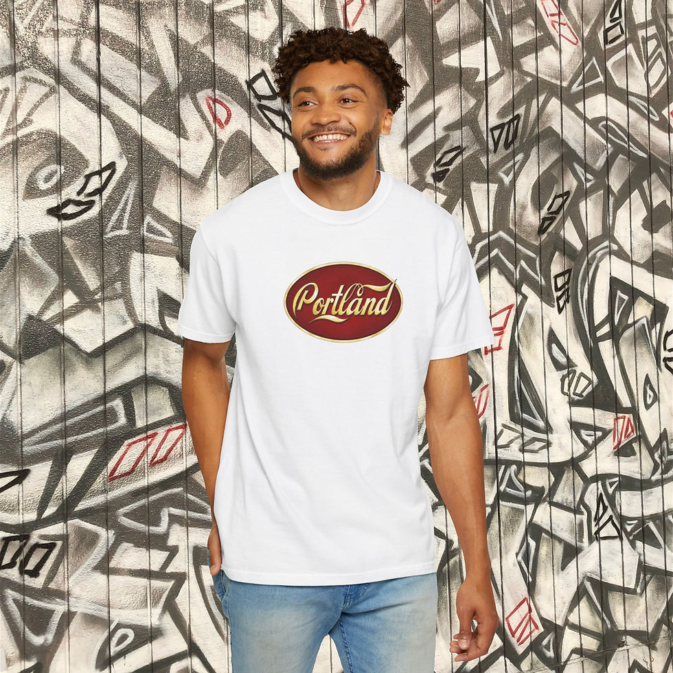 Thumbnail: Vintage "Portland" Logo T-Shirt, Classic Designed Stumptown Tee, Portlander Gift