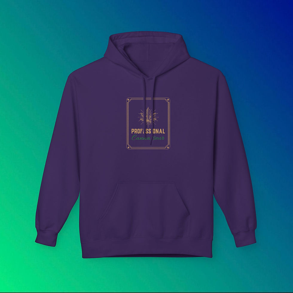 Thumbnail: Purple hoodie featuring PROFESSIONAL and logo design, stylish clothing item. My Site 1