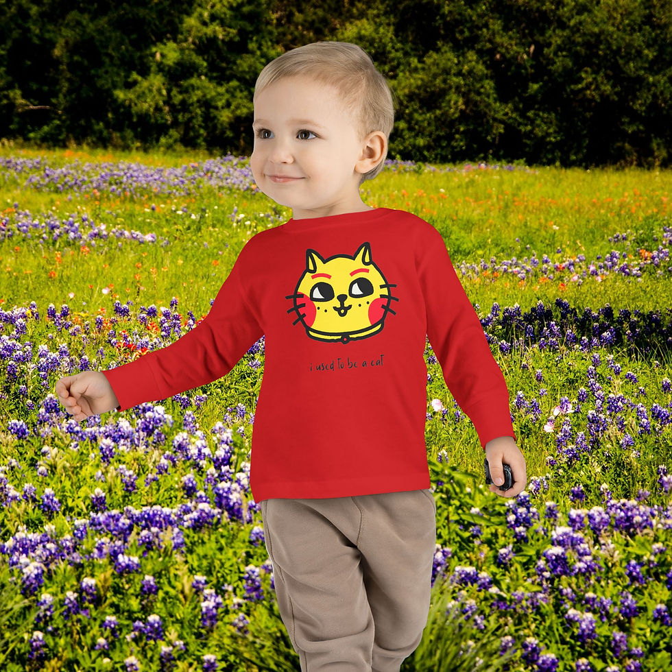 Thumbnail: Young child wearing red shirt with graphic, in field, My Site 1