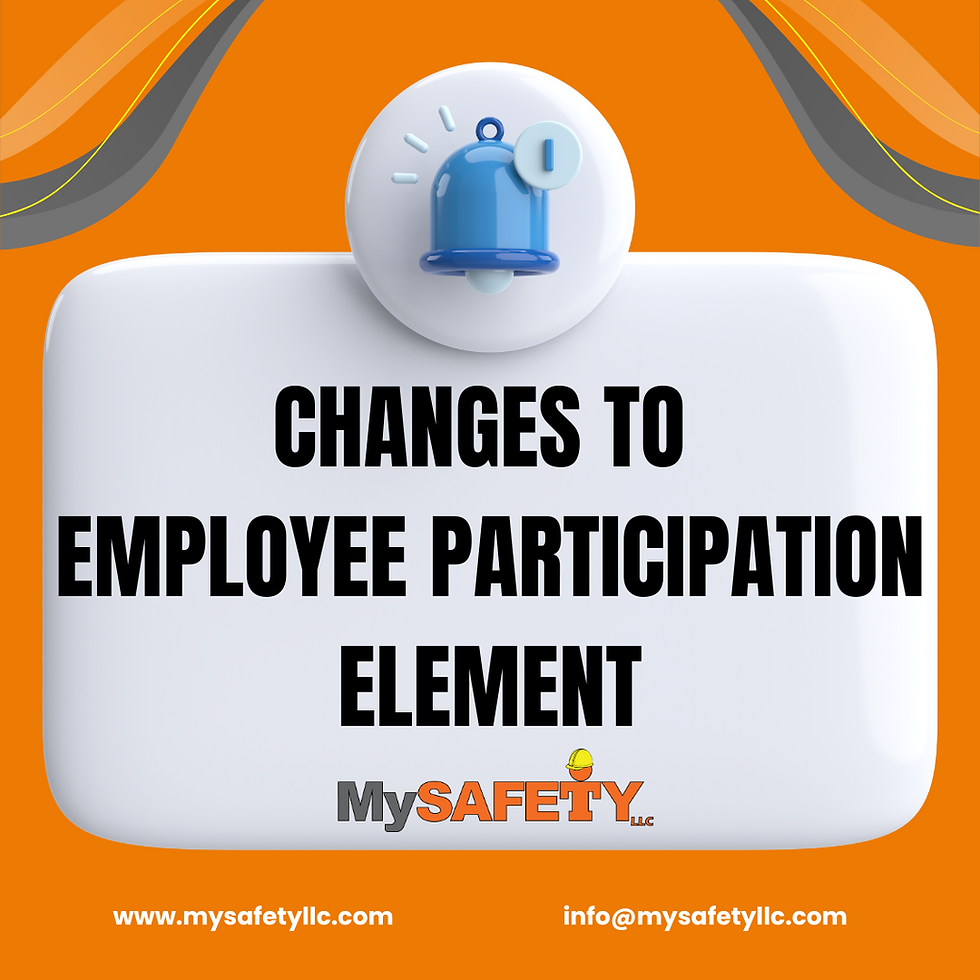RMP changes to the employee participation element