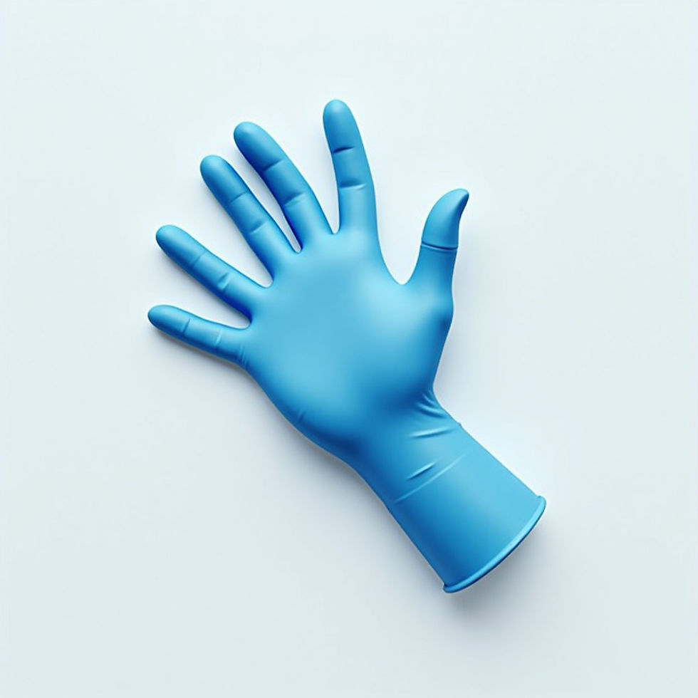 Nitril Handschoenen Blauw