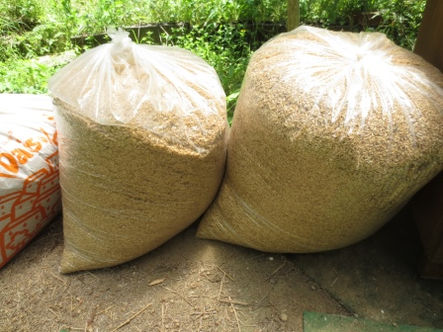 もみ殻ゲットー!!!