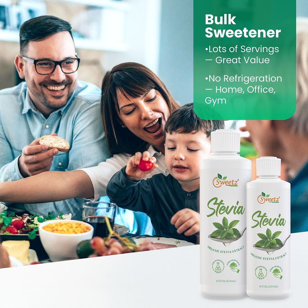 Thumbnail: STEVIA DROPS (PRESERVATIVE FREE) - 8 FLOZ