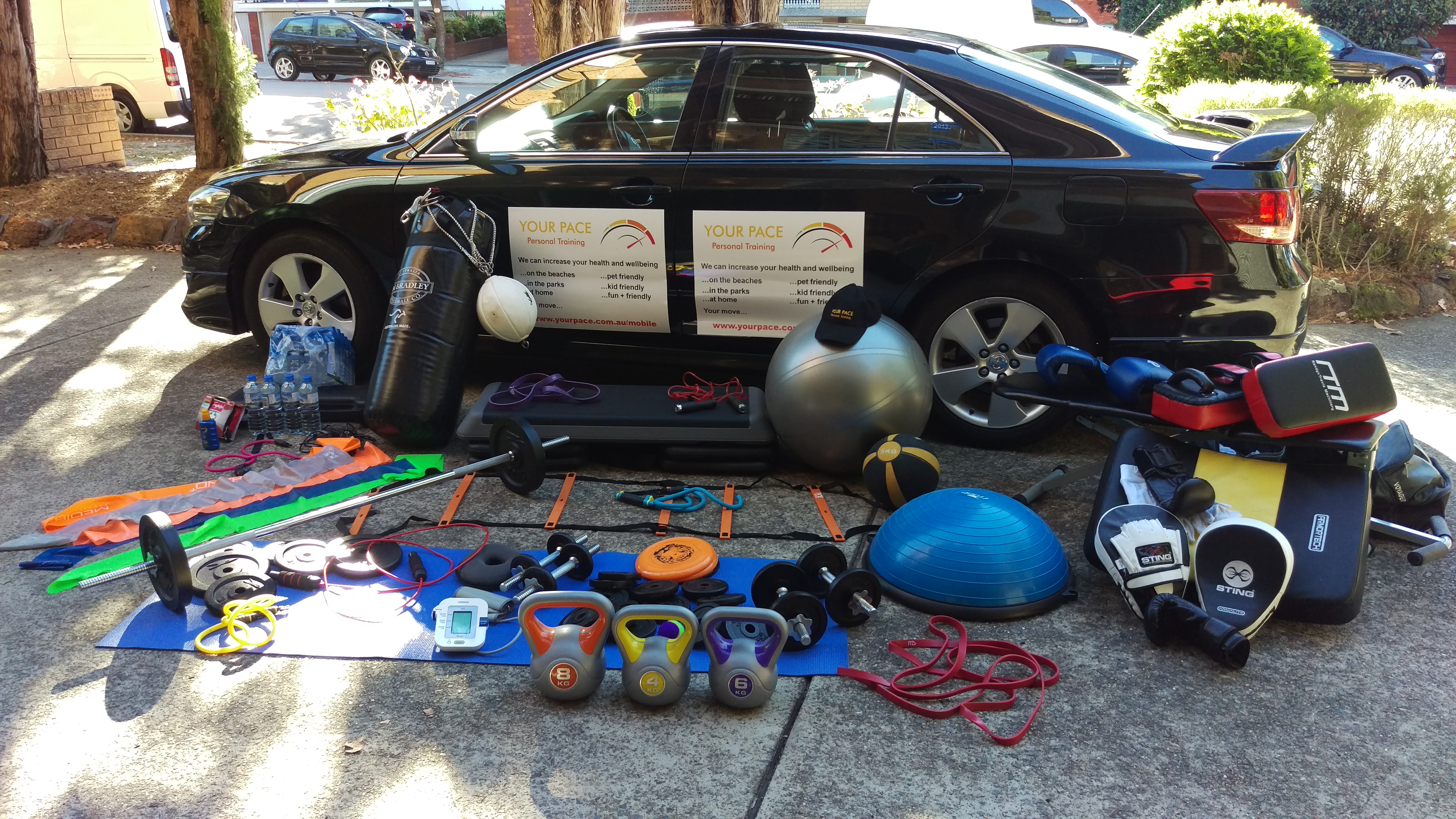 Mobile Personal Training Equipment