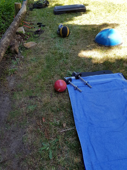 Training in Kingsford-Smith Park