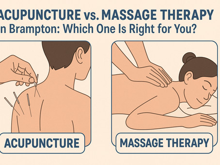 Acupuncture vs. Massage Therapy