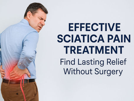 Effective Sciatica Pain Treatment: Find Lasting Relief Without Surgery