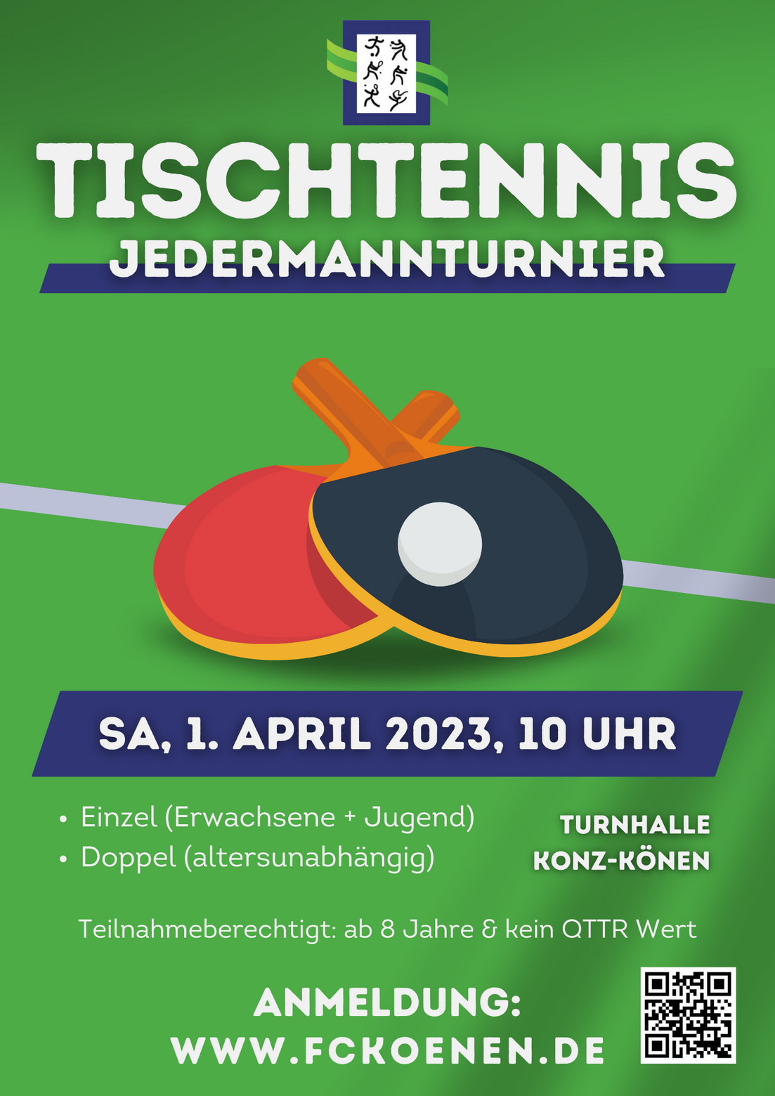 Tischtennis Jedermann-Turnier