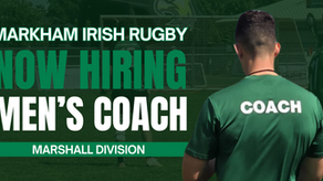 Now Hiring | Men's Coach | Marshall Division