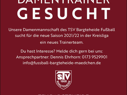 Damentrainer gesucht!!!