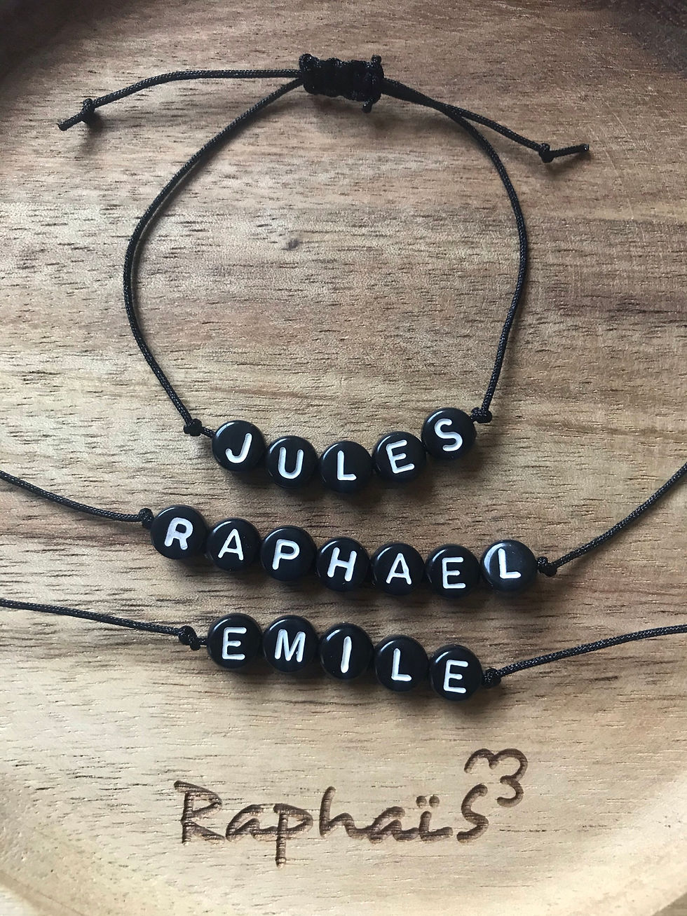 Macramé Black Bracelet