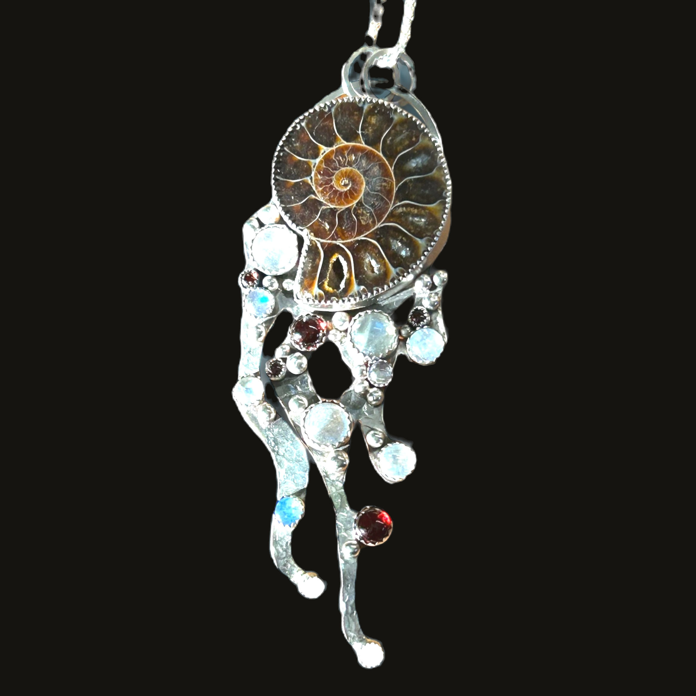 Prehistoric Ammonite Pendant