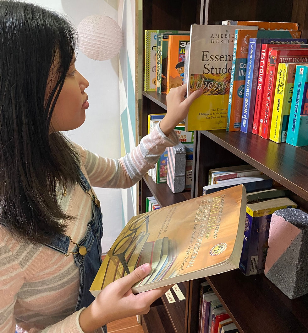 Learning materials are always available