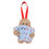 Thumbnail: Card Player Gingerbread Felt Decoration