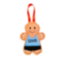 Runner Gingerbread Decoration
