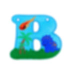 Thumbnail: Dinosaur Personalised Felt Banner / Bunting