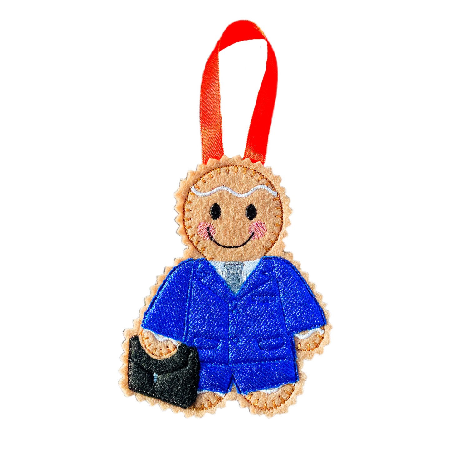 Businessman Gingerbread Decoration