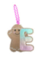 Thumbnail: Gingerbread Initial Alphabet Hanging Decoration