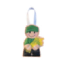 Arable Farmer Gingerbread Decoration 