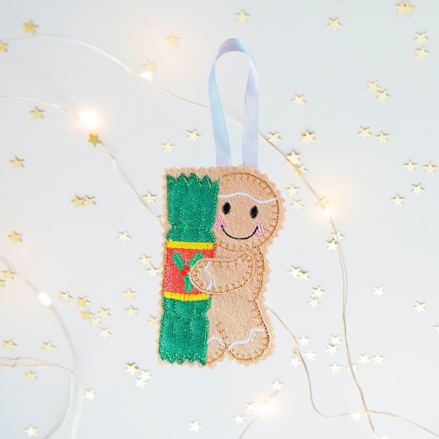 Christmas Cracker Gingerbread Decoration