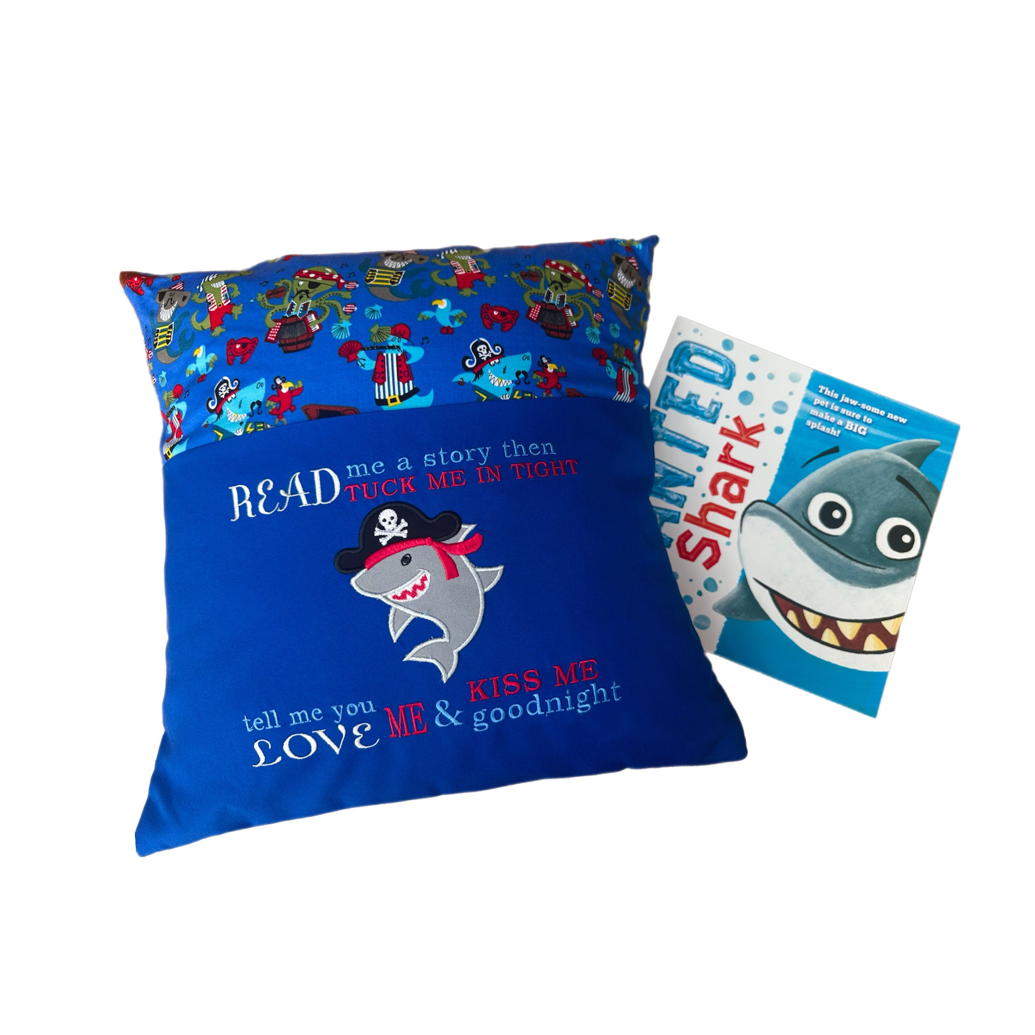 Pirate Shark Themed Cushion