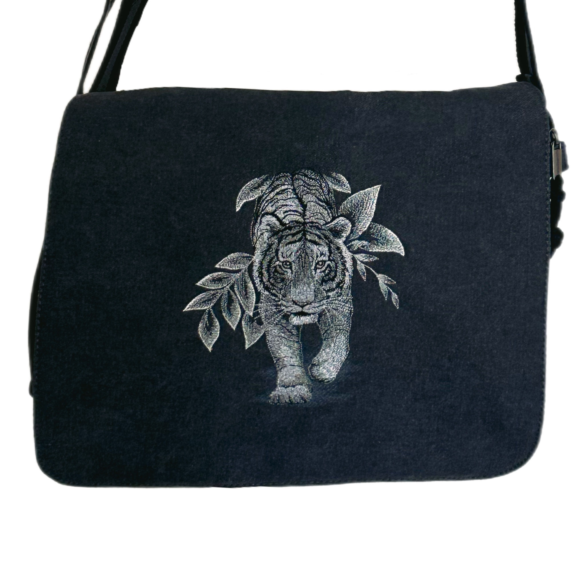 Tiger Messenger Bag