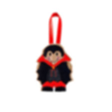 Dracula Halloween Gingerbread Decoration