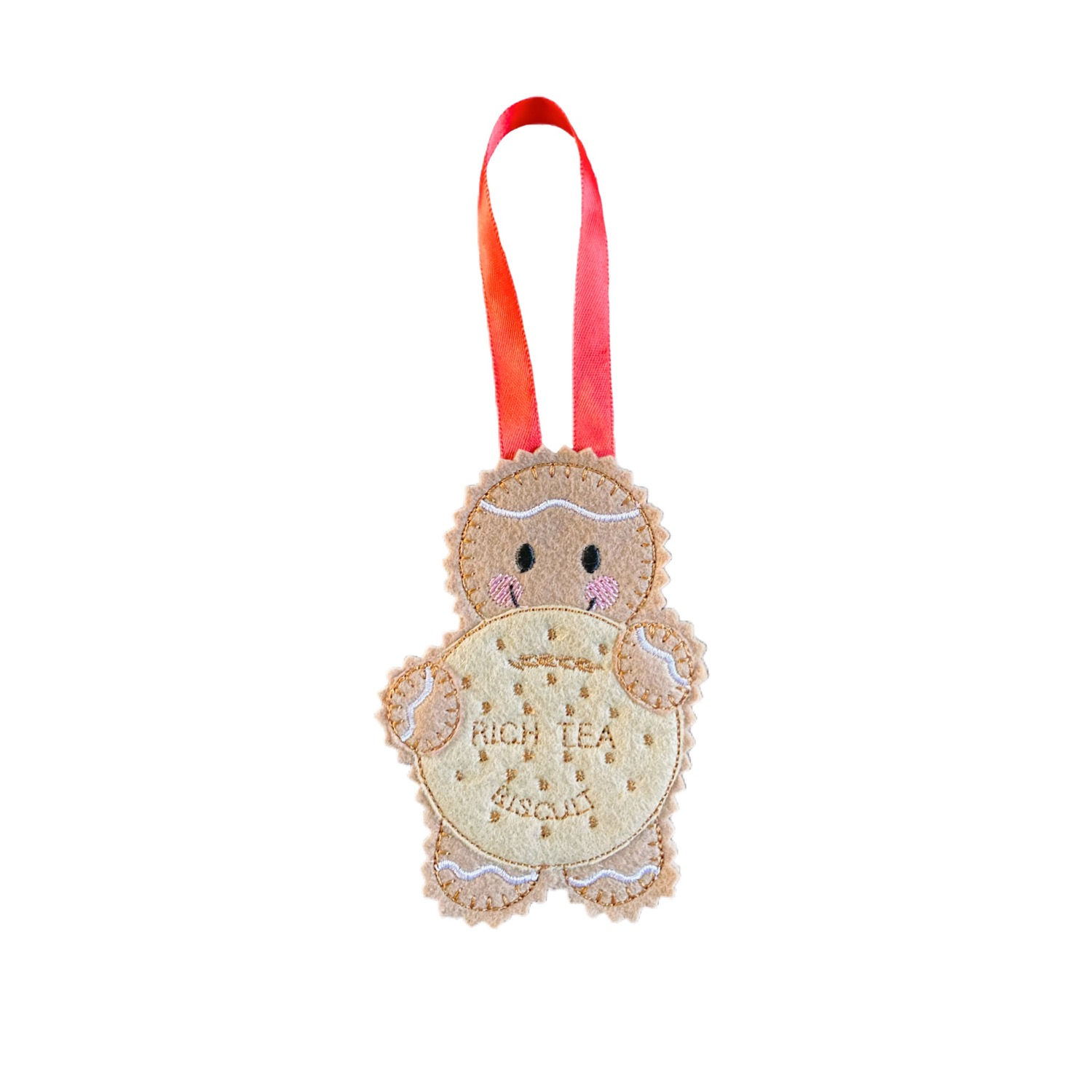 Rich Tea Biscuit Gingerbread Decoration