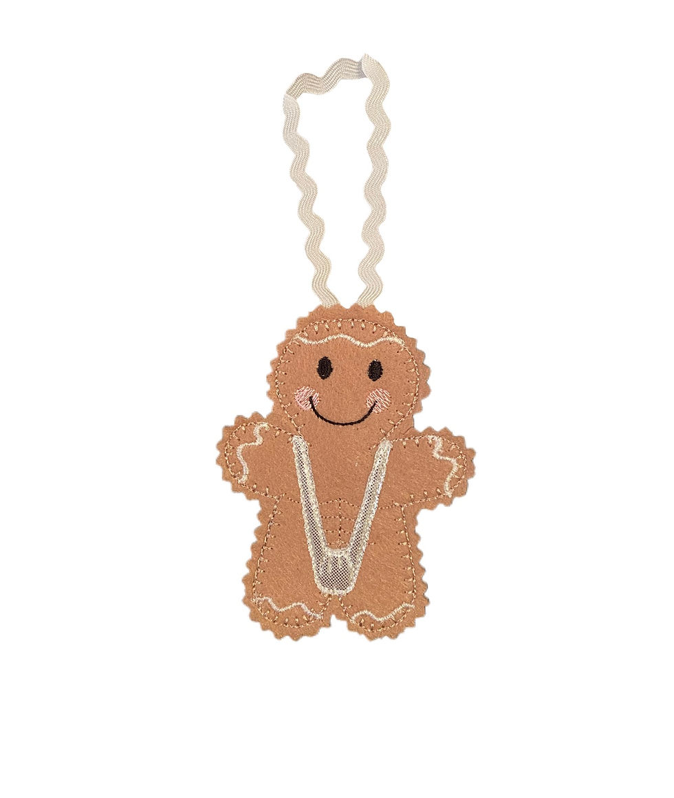 Mankini Gingerbread Decoration