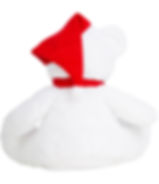 Thumbnail: Christmas Bear Personalised Soft Toy / Pyjama Case
