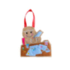 Card / Scrapbooker Gingerbread Decoration 