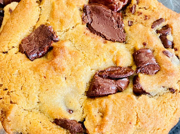 Chocolate chip cookie at Pammie's Sammies 
Winter Garden