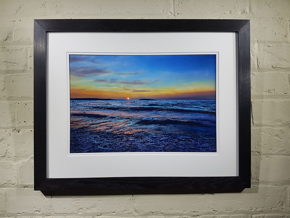Thumbnail: Anglesey Sunset (sold)