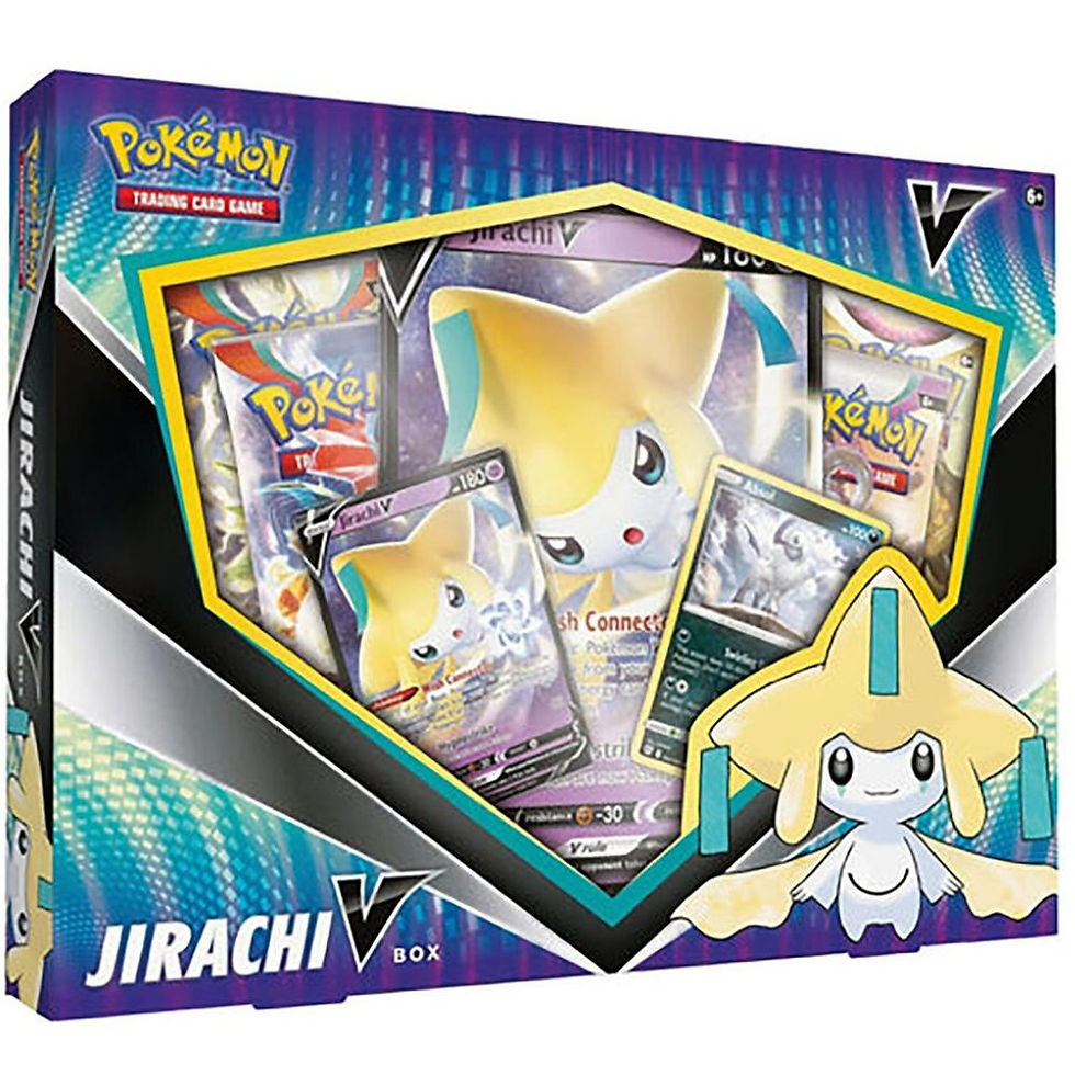 Pokemon TCG: Jirachi V Box-Halloffametcg-