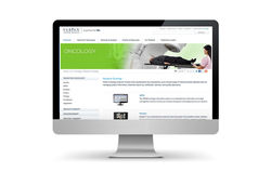 Varian website - Entry page