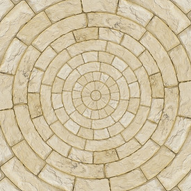 Circular Stone Floor