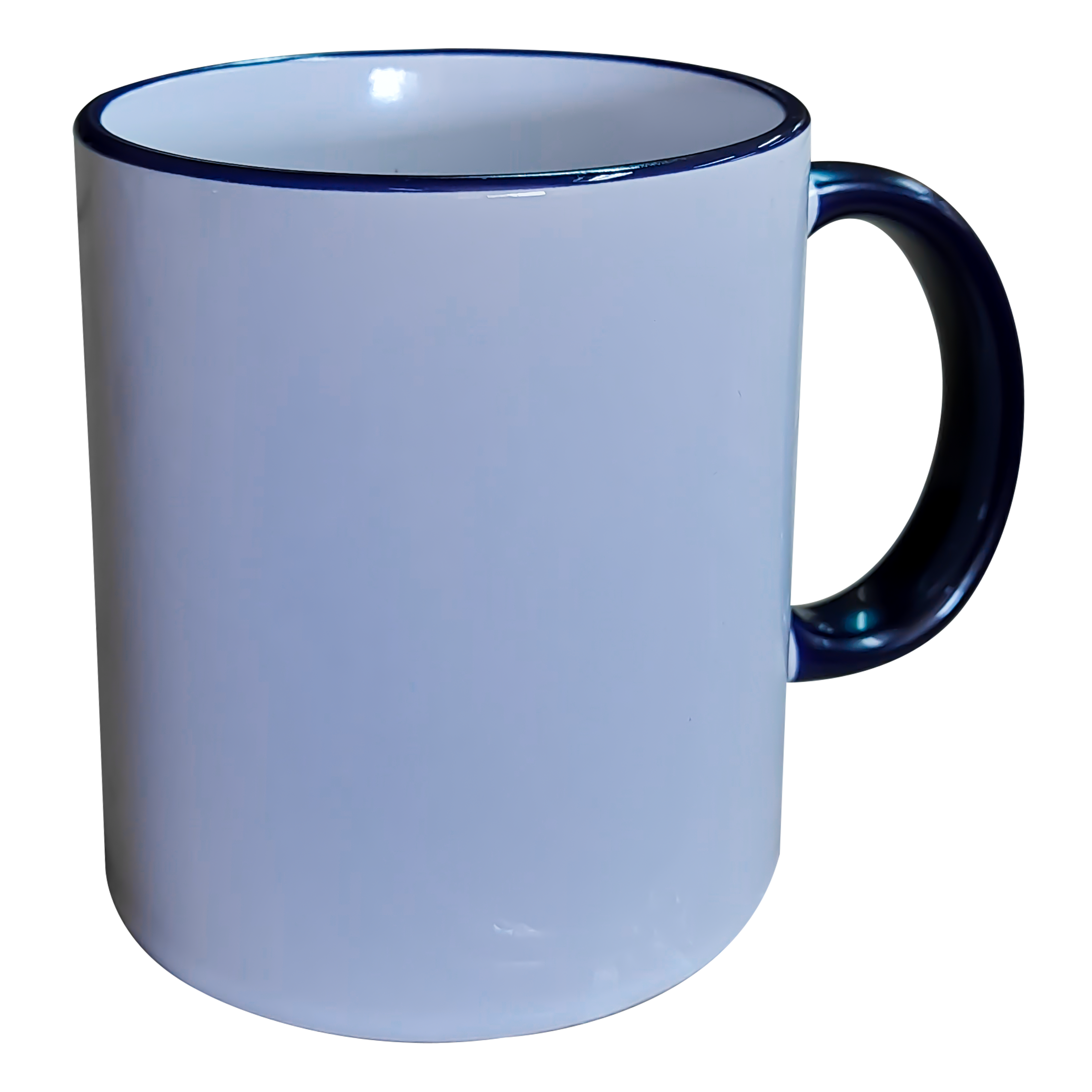SS SKB02D MUG RIM-HAND BLUE - Cód. 5786