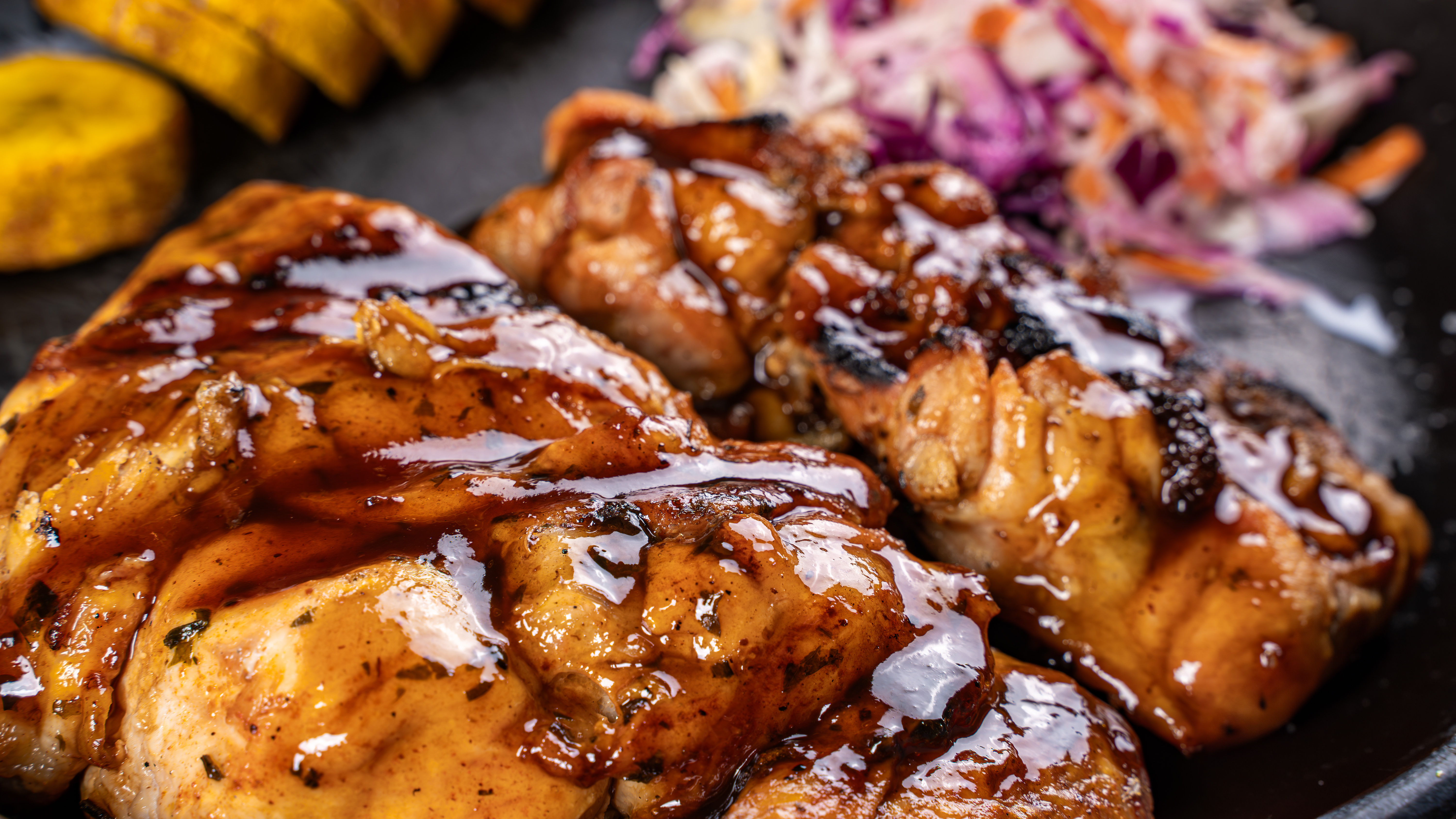 Arranged Food and Objects