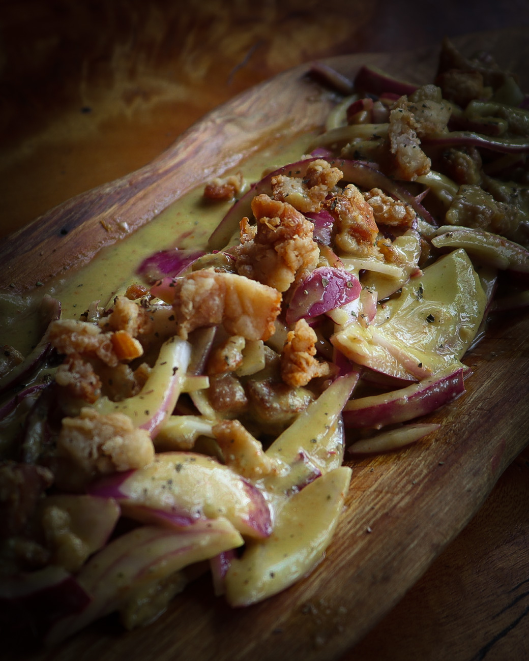 Arranged Food and Objects