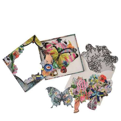 Christian Lacroix Frivolies Fan / Note Cards SilverwoodBloom